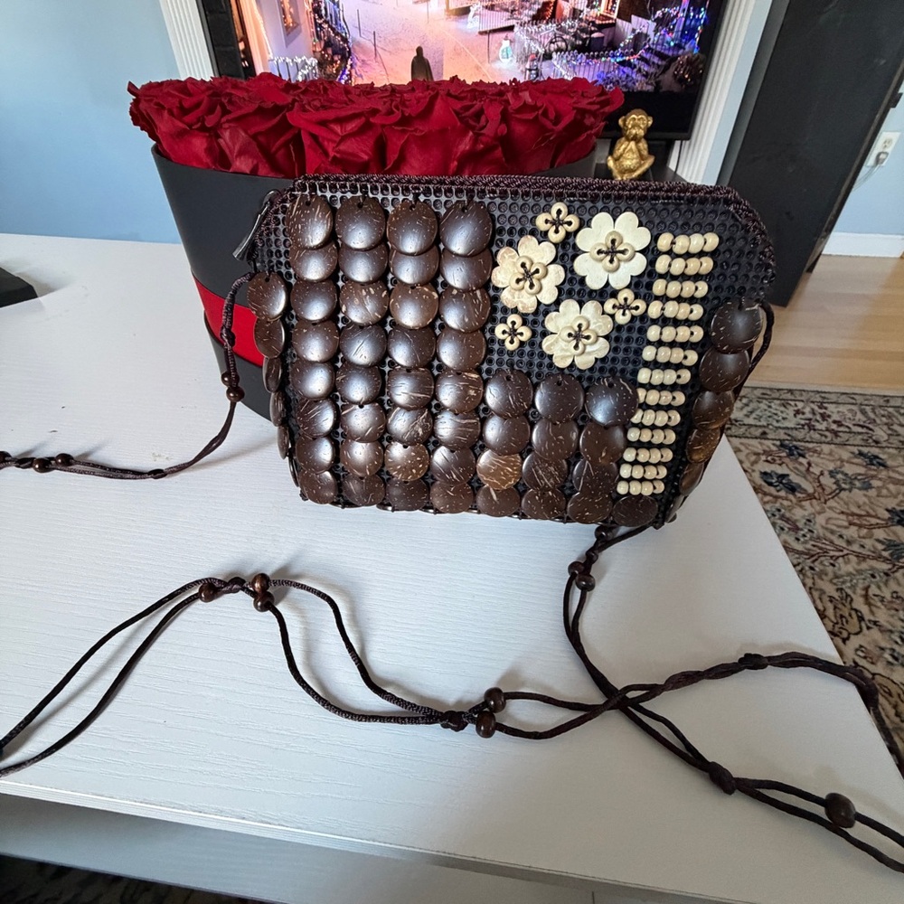 Brown homemade Brazil bag